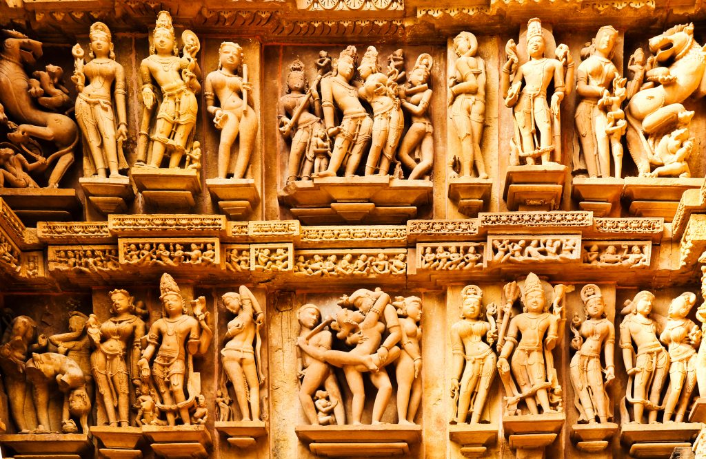 Erotic temples of Khajuraho