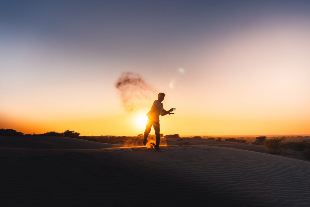 Some desert fun on our Rajasthan Experience