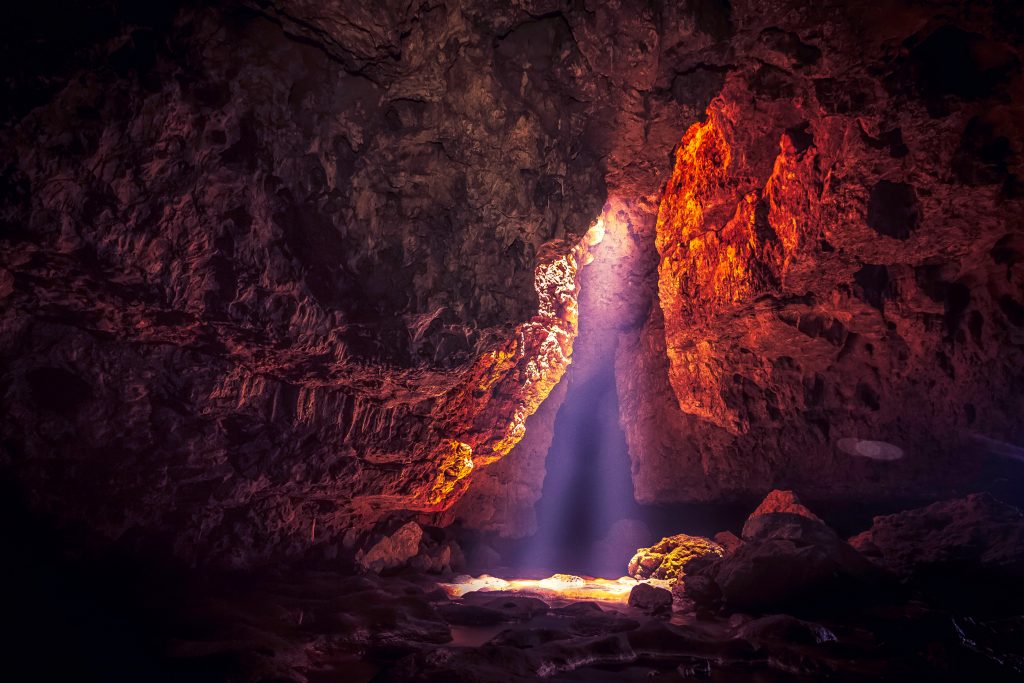 Caving experience on our Meghalaya Trip