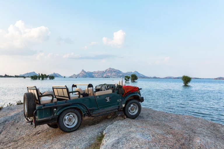 Morning Safaris stop for Breakfast near the backwaters for Jawai Dam